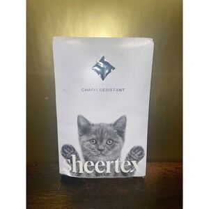NEW Sheertex Shaping Rip Resistant Sheer Tights‎ Black Noir Sz M 30 Denier